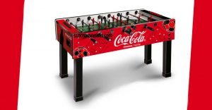 coca-cola calcio balilla biliardino calcetto